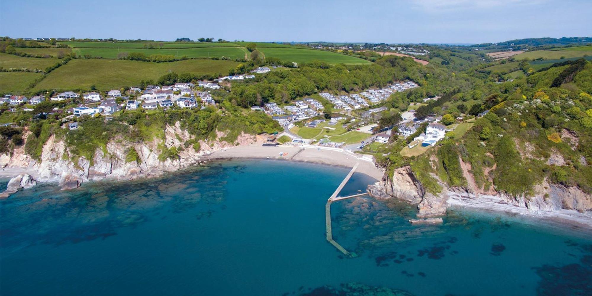 May View - Luxury Sea View Apartment - Millendreath, Looe Exterior foto
